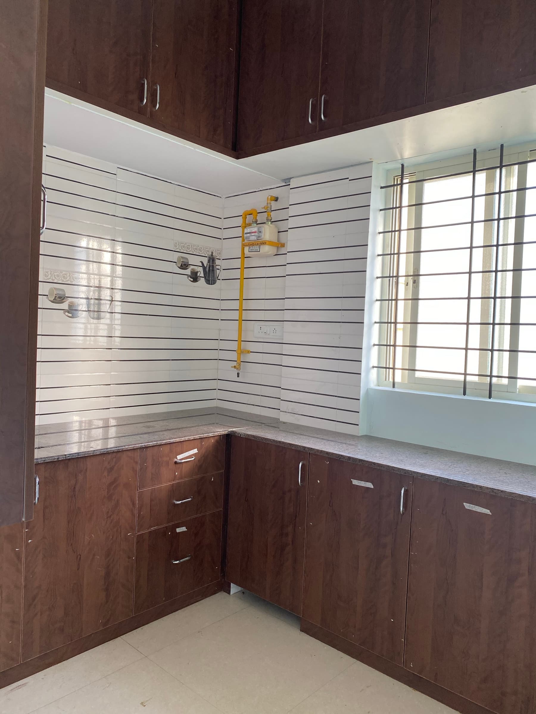 Geeta Ram Residency — modular kitchen l shape
