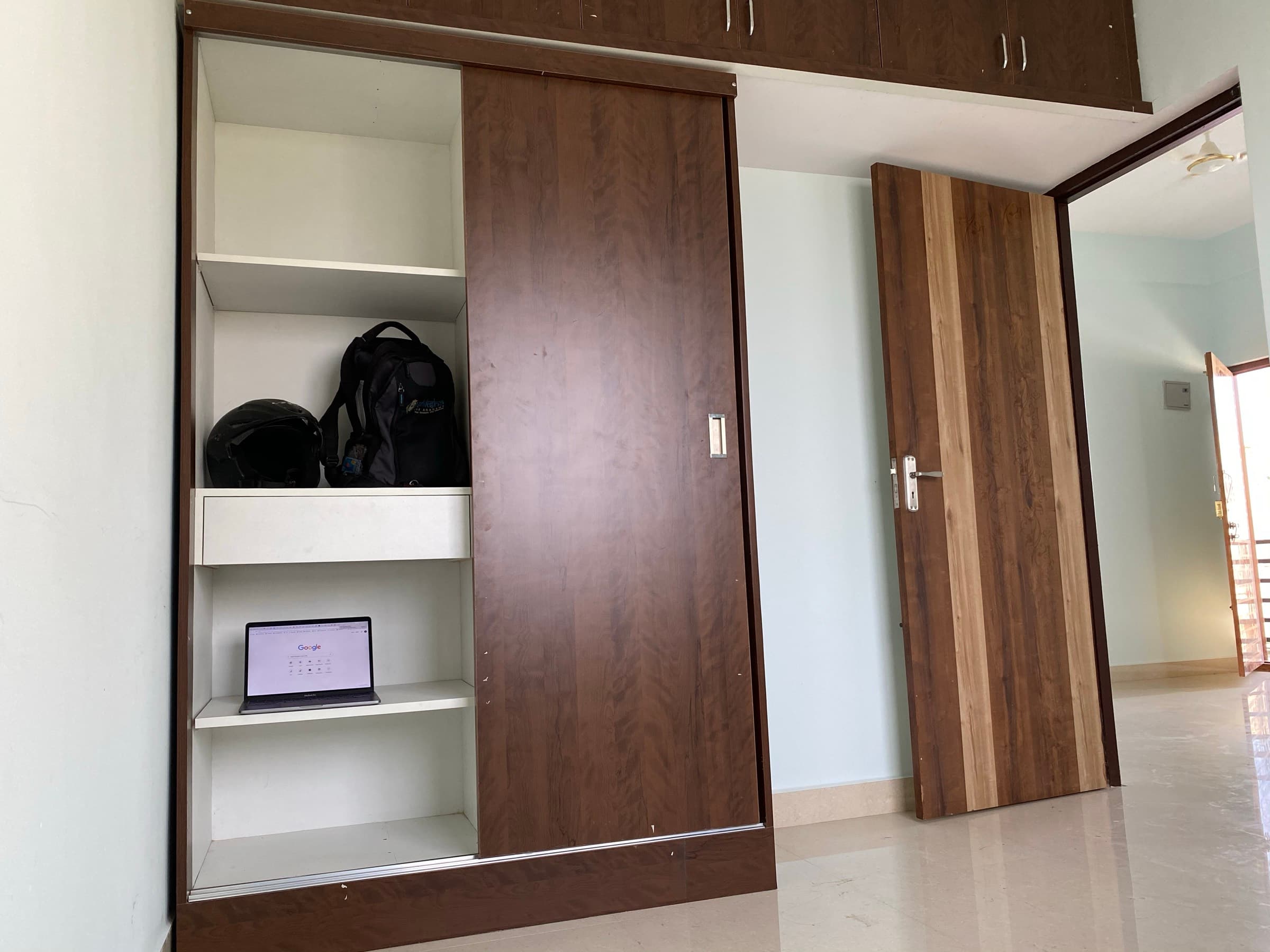 Geeta Ram Residency — bedroom sliding wardrobe