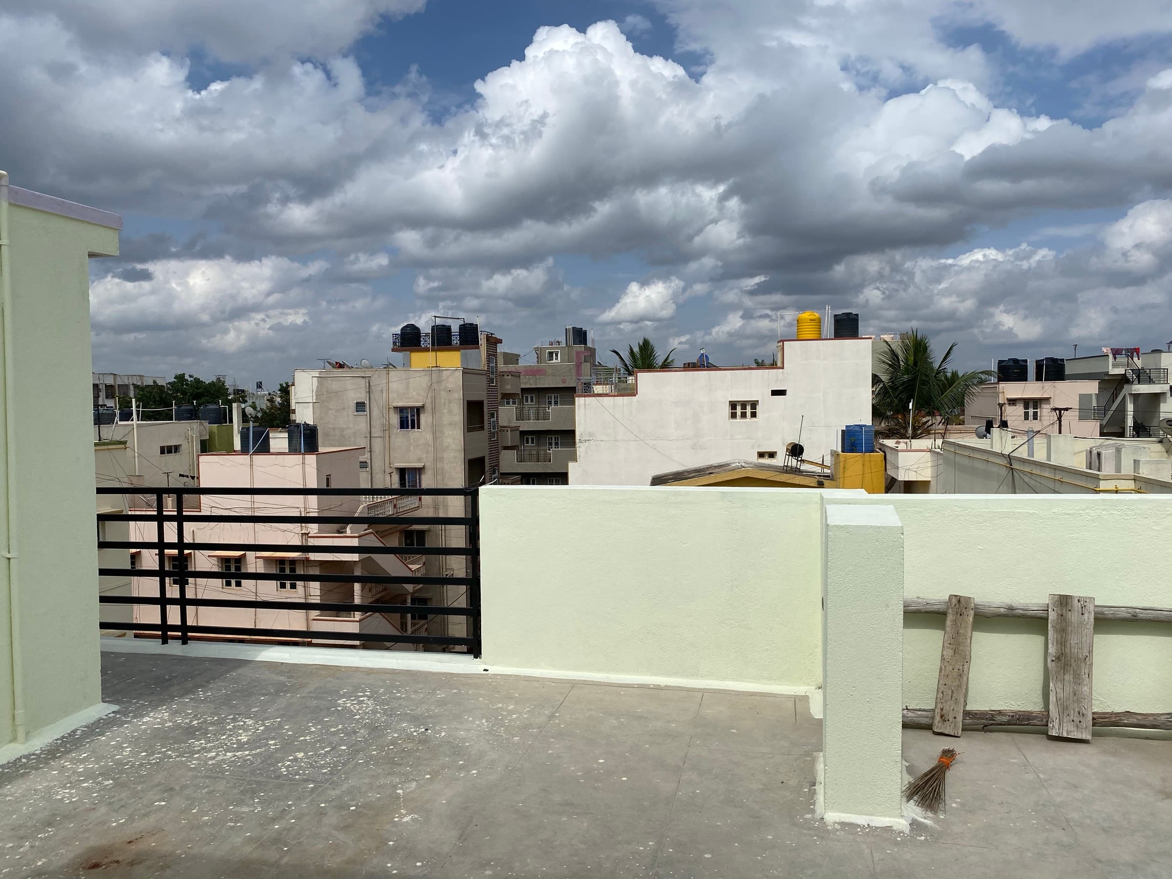 Geeta Ram Residency — terrace city view