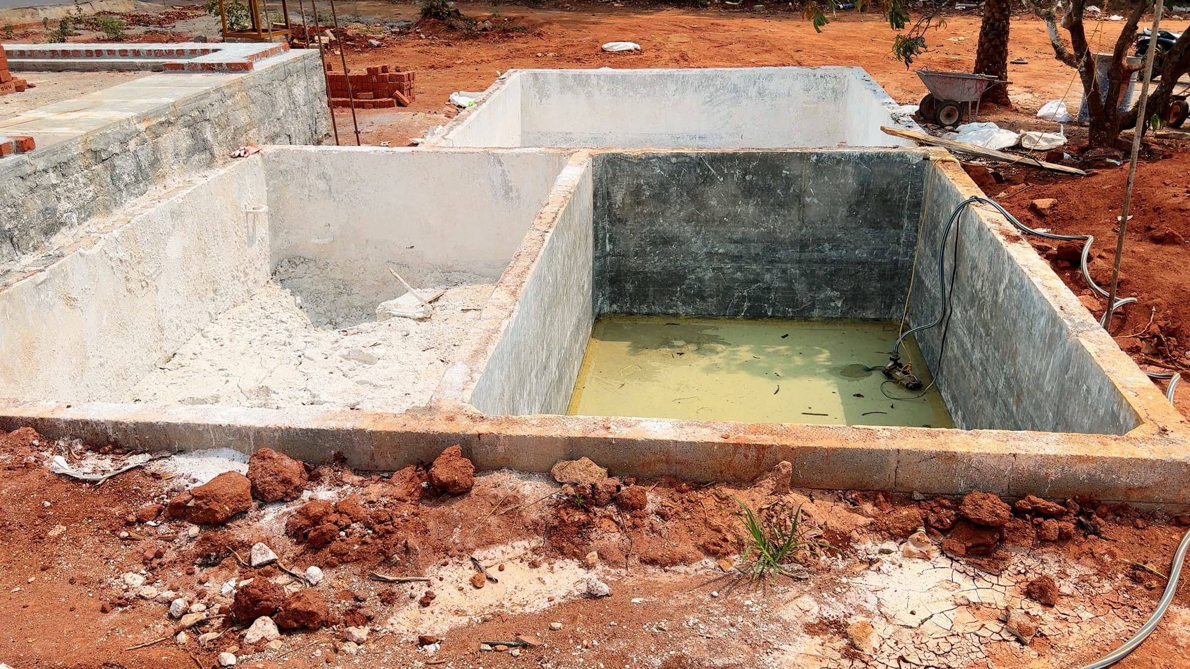 Jain Farms — water tanks sump