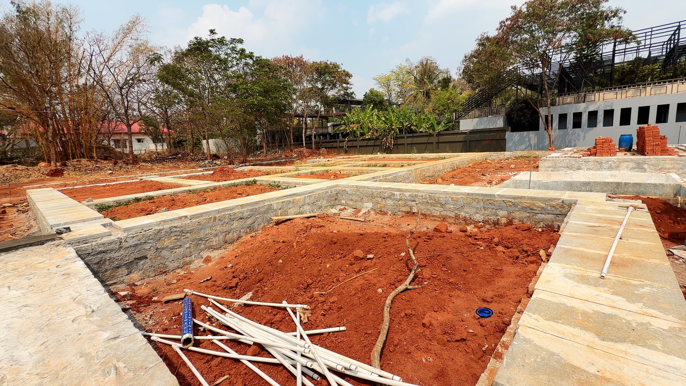 Jain Farms — foundation conduits